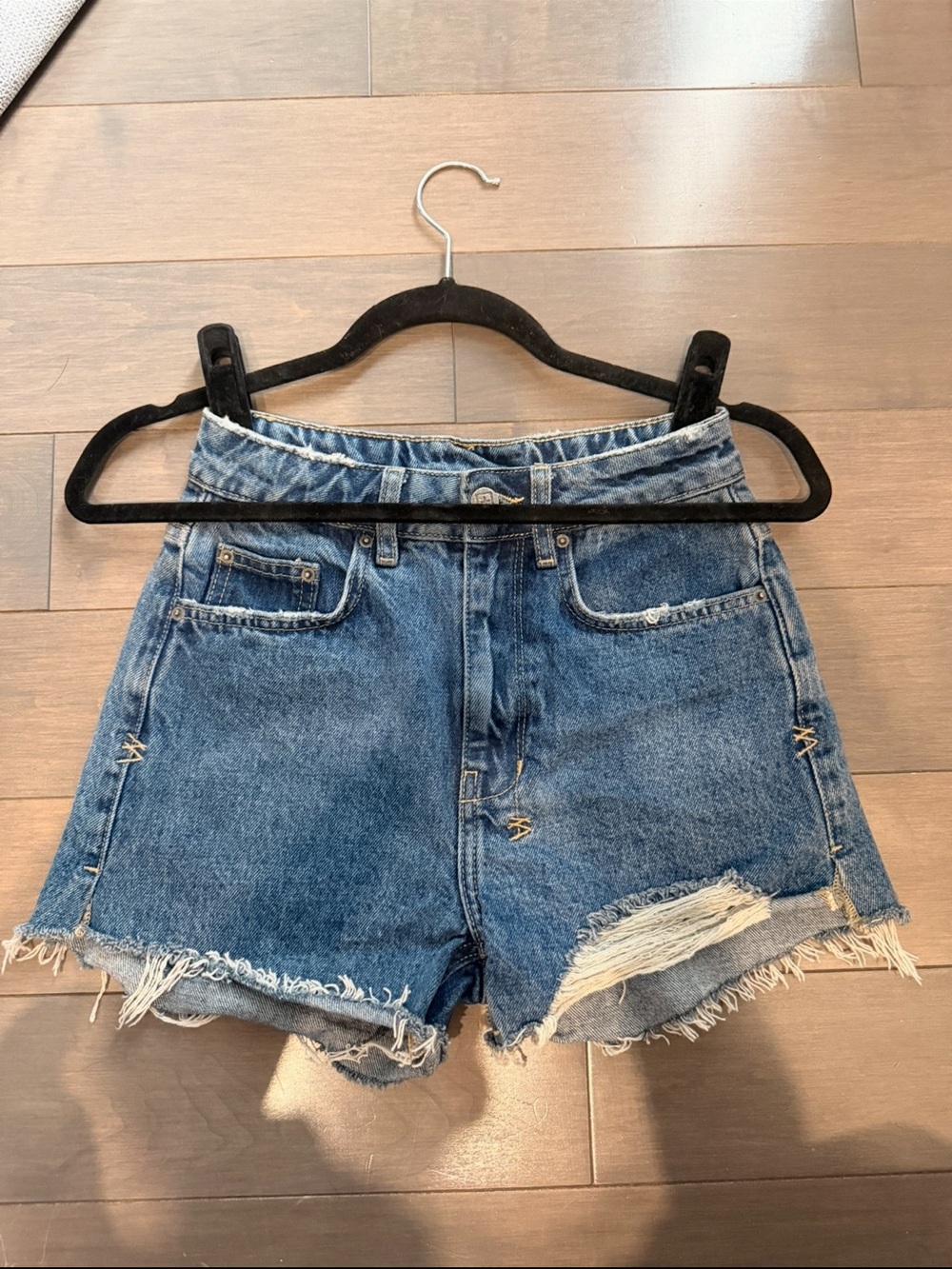 Ksubi Hi N Rise Jean Shorts